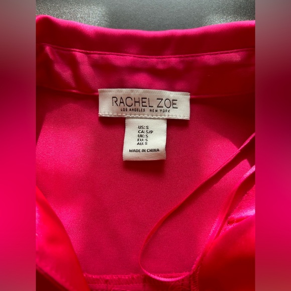 Rachel Zoe blouse. Size Small. 97% Polyester, 3% Spandex. NEW - Picture 7 of 8